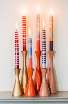 Block Eco Candles & Candle Holder